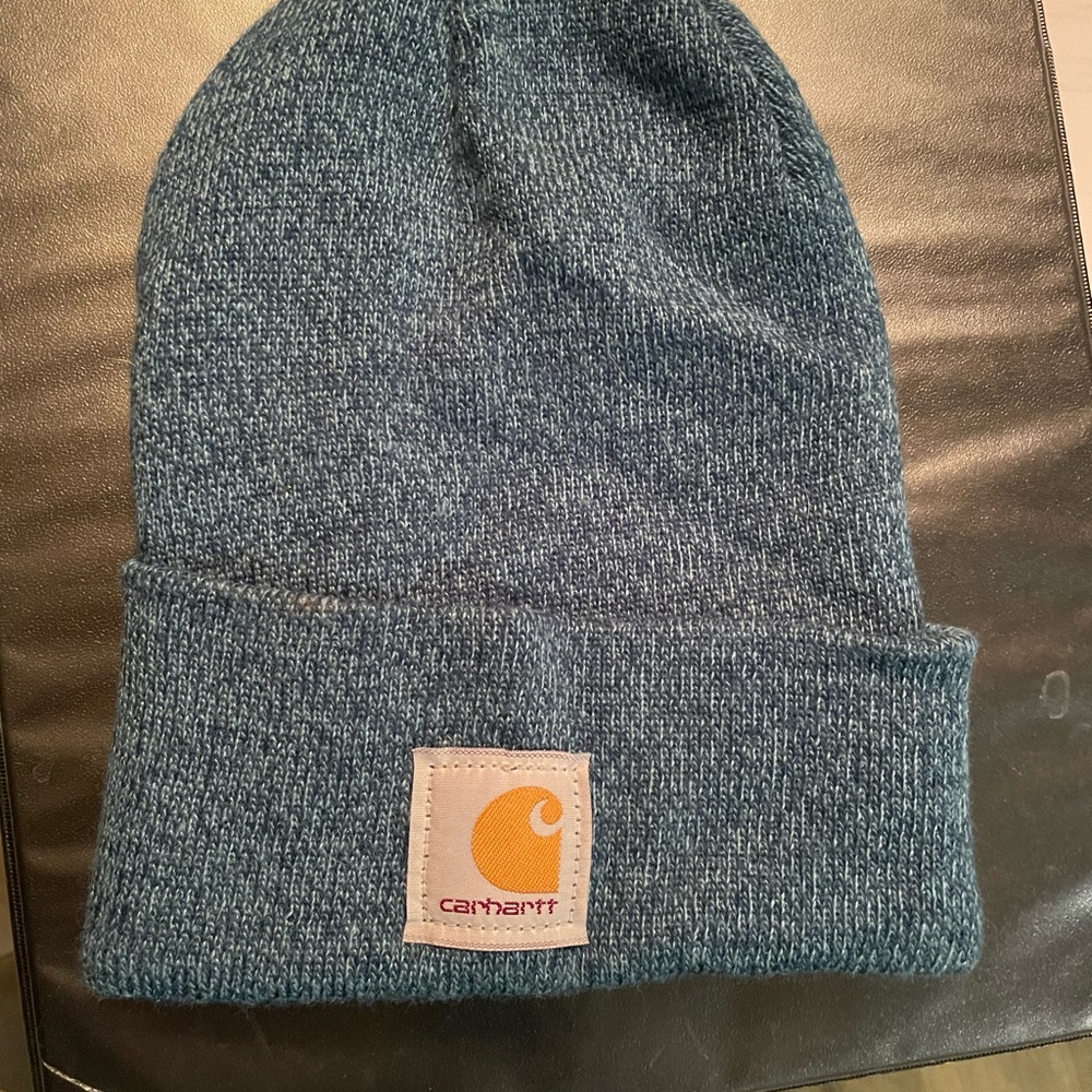 Carhartt Blue Knit Beanie